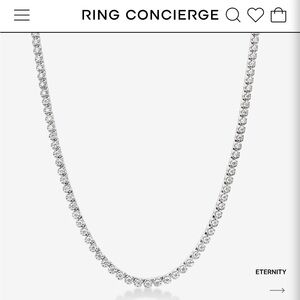 Ring Concierge Diamond Eternity Necklace